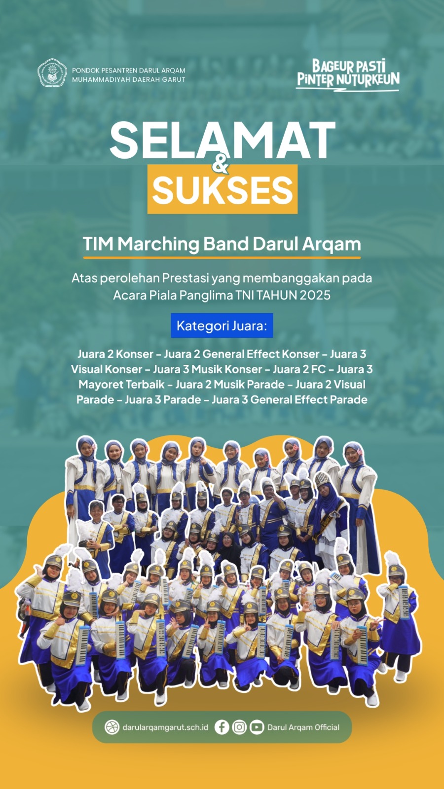 Dedikasi, Disiplin, dan Prestasi: Santri Darul Arqam Terus Bersinar!